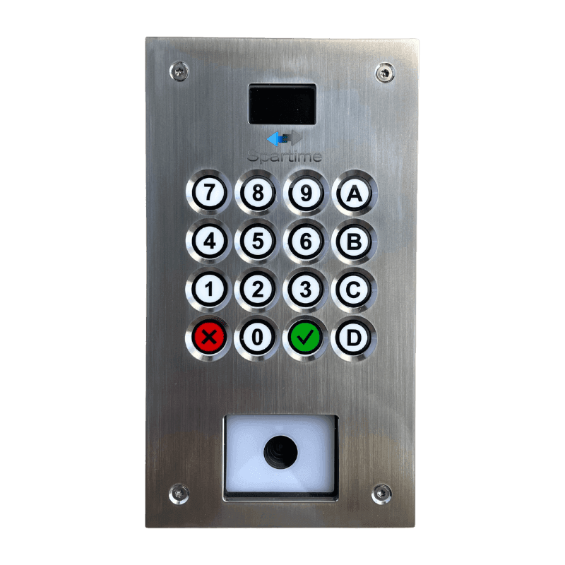 Lecteur E3 inox face